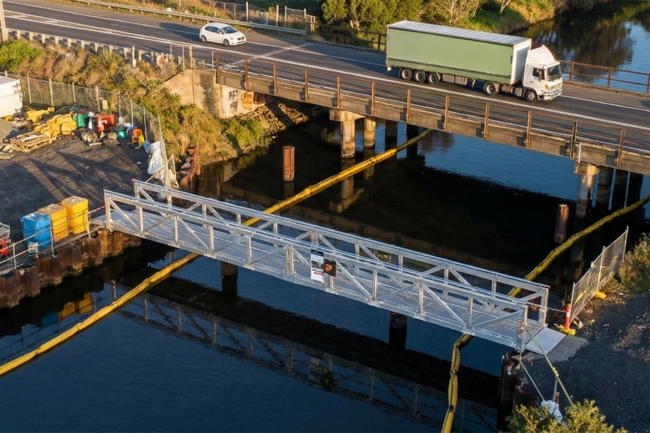 Star Aluminium stair, ramp and gangway access systems for industrial facilities