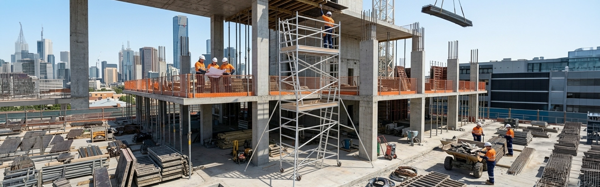 Bespoke access forlive construction sites.