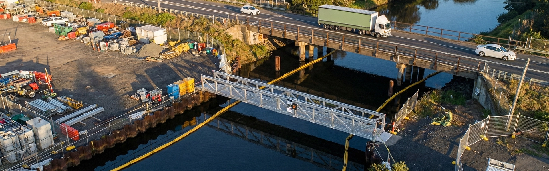 Loading bay accessengineered to the asset.
