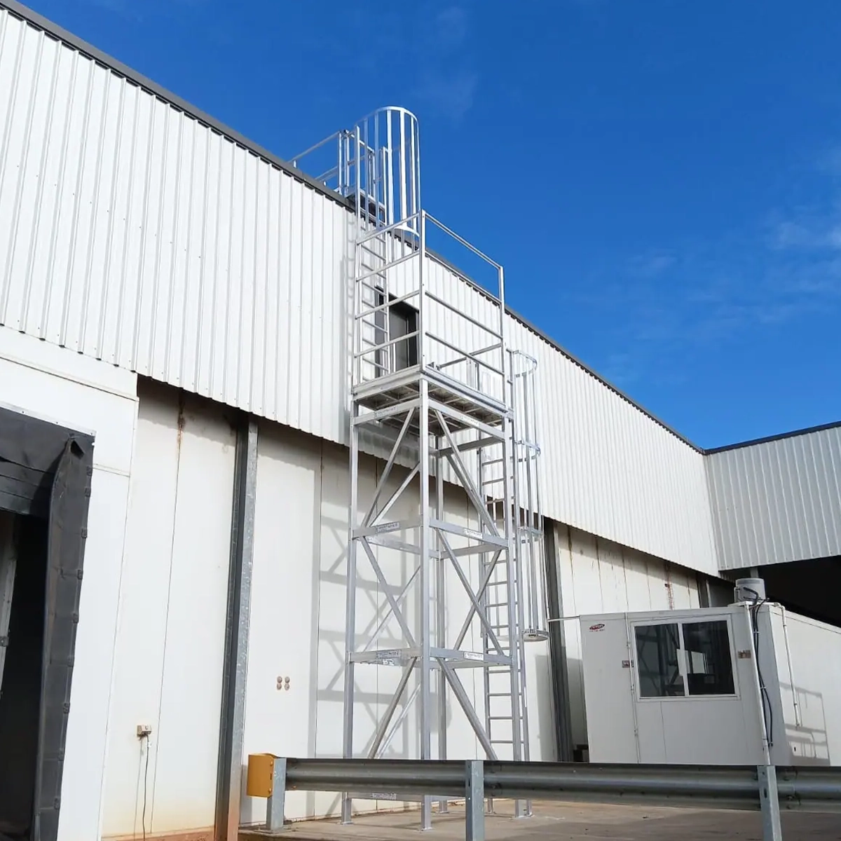 Ladder Cage System