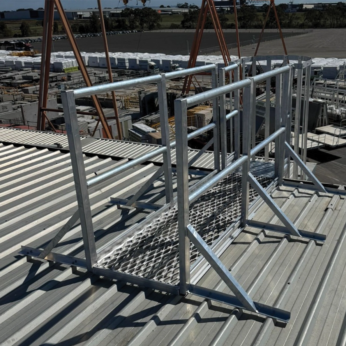 Ladder Cage System