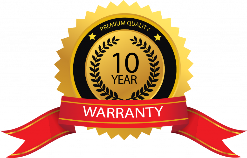 10 Year Warranty Badge for Mobile Scaffolds