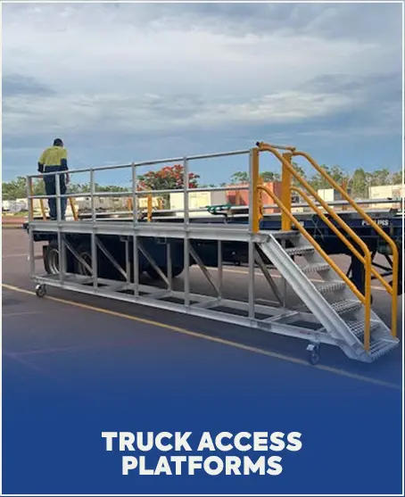 Truck access platforms